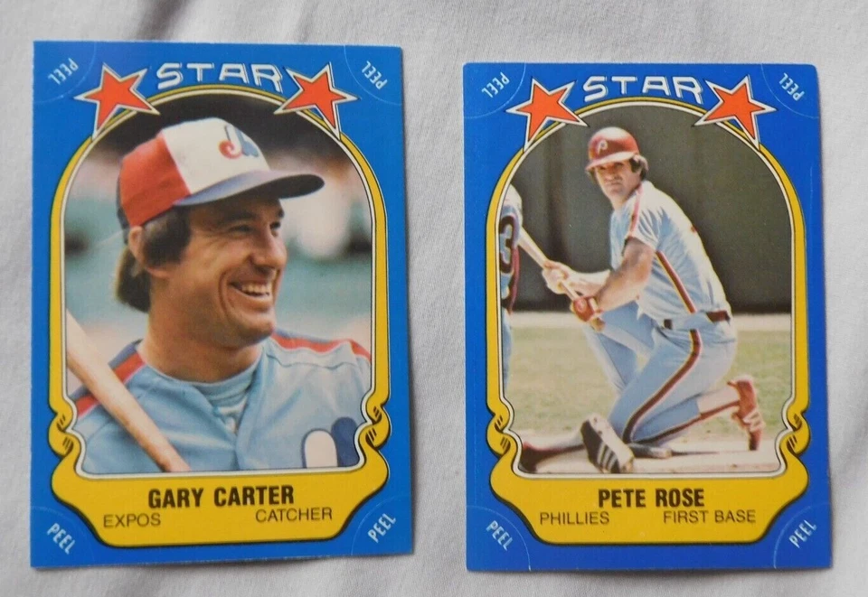 1981 Fleer Star Stickers Baseball Card Pick one - Image 1 of 1