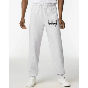 Trump Signature 2024 Make America Great MAGA 45 47 Closed Bottom Sweatpants - Picture 1 of 17