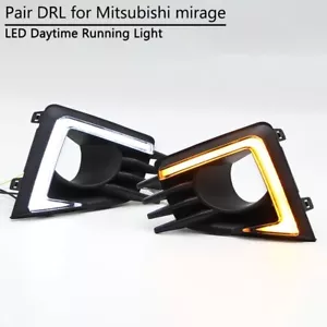 Luz de circulación diurna LED DRL señal de giro para Mitsubishi Mirage G4 20+ - Imagen 1 de 10