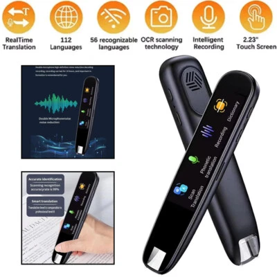 SUNSTORE-IN New Translator Device Smart Scan Translation Pen Text Reading Device Portable US