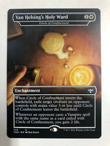 MTG Innistrad:Crimson Vow Van Helsing's Holy Ward 329 NM+ (Never Played!) - Picture 1 of 5