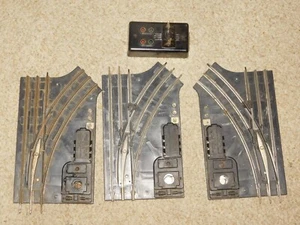 3 VINTAGE LIONEL 022 TURNOUT MANUAL SWITCHES USED - Picture 1 of 4