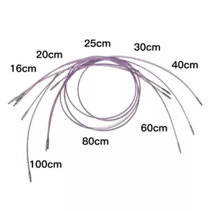 Interchangeable Crochet Needles 40/60/80/100cm Rope Circular Knitting Yarn Tools - Picture 1 of 7