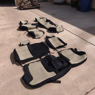 Fundas de asiento de neopreno Coverking para GMC Sierra 2500HD 2017 - Asientos delanteros y traseros Foto 1 de 4