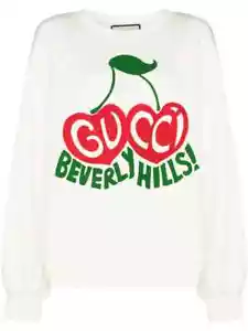 Neu Luxury Original GUCCI Damen Woman´s Sweatshirt -631695 Gr- XS w - Picture 1 of 14