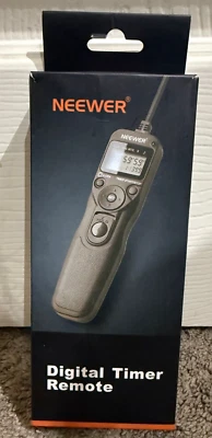 NEW NEEWER DIGITAL TIMER Remote 10000374 CAMERA SHUTTER Telescope - Image 1 of 2
