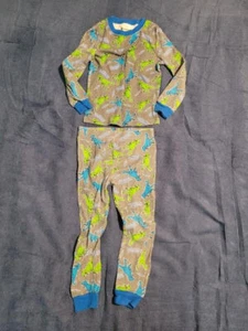 Boy's long sleeve dinosaur pajamas, size 4T - Picture 1 of 2