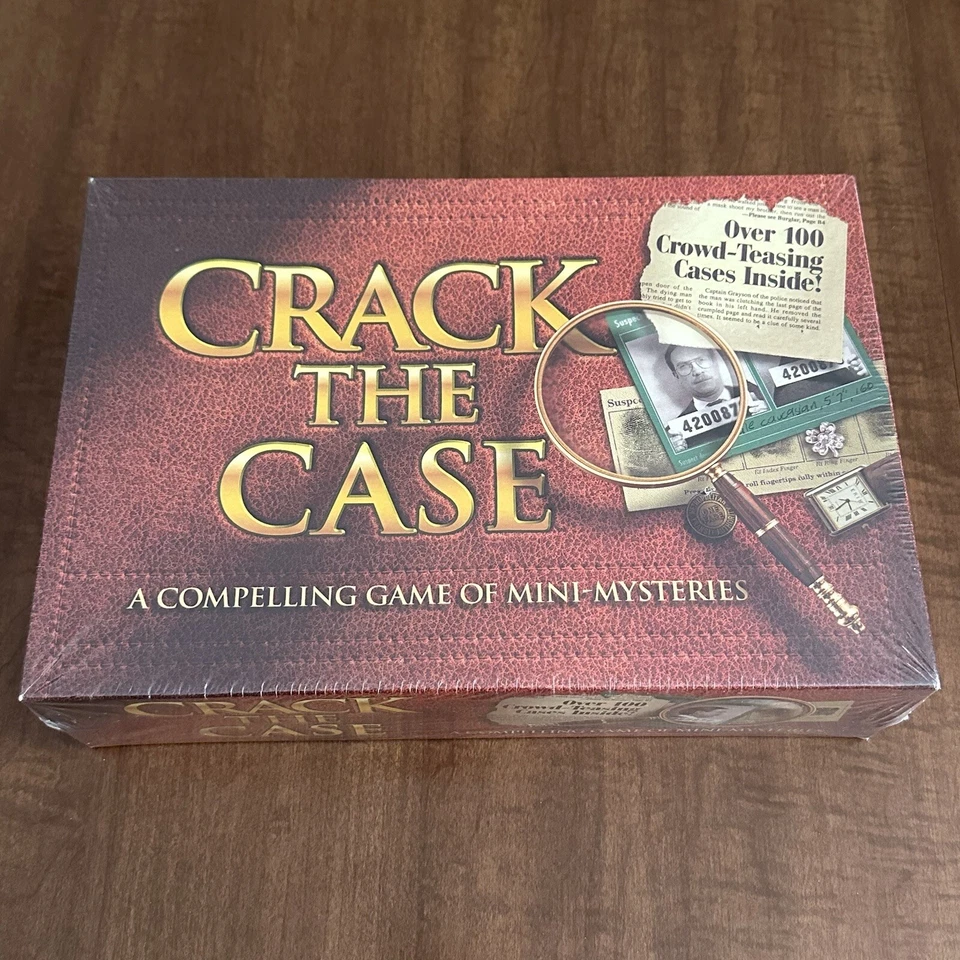 Crack The Case Game Milton Bradley 100 Complete 1993