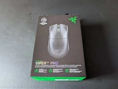 Razer VIPER V3 PRO Ultra-Lightweight E-Sports Mouse RZ01-0512 Black - NEW - Image 1 of 4