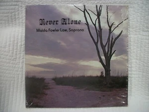 SEALED MAIDA FOWLER LAW NEVER ALONE VINYL LP RECORD 1979 ALPHA-16 NR 10735  - Picture 1 of 2