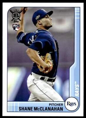 2021 TOPPS BIG LEAGUE RC Shane McClanahan Princeton Rays #12 R11 - Image 1 of 2