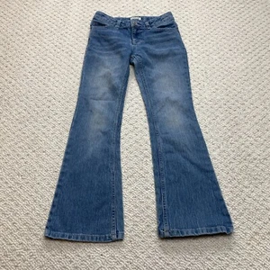Cherokee Jeans Boys Size 12 Blue Denim Bootcut Soft Low Rise Medium Wash 27x26 - Picture 1 of 11