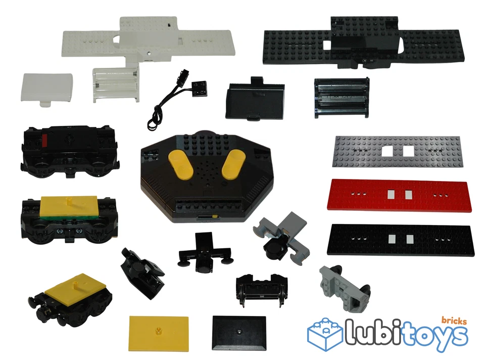 Lego® Eisenbahn RC TRAIN Zubehör Achse Magnet Drehplatte Motor Platte 7897 7898  - Bild 1 von 1