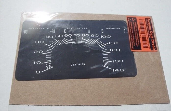 Calcomanía de tablero premium SPEEDO ONLY 69 70 71 Plymouth Fury POLICÍA 140 MPH 6971CF06 Foto 1 de 1