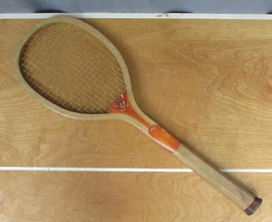 Vintage 1910s Victor Wood Tennis Racquet Challenge Model Antique Great Display! - Picture 1 of 11