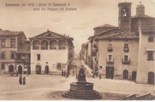 8199) LEONESSA CORSO V. EMANUELE II VISTO DAL PALAZZO DEL COMUNE.