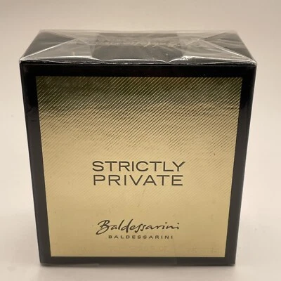 Baldessarini ESTRICTAMENTE PRIVADO Hugo Boss 3oz/90ml EDICIÓN RARA Para Hombres - NUEVO Y SELLADO Foto 1 de 4