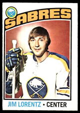 1976-77 O-Pee-Chee #162 Jim Lorentz Buffalo Sabres Hockey Card