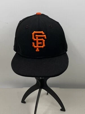 Gorra ajustada New Era de los Gigantes de San Francisco Juvenil MLB Niños Negra Talla 6 3/8 de béisbol Foto 1 de 4