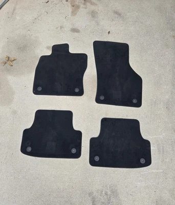 Alfombrillas coche negras para Audi A3 S3 2014-2020 8V 8VA OEM calidad terciopelo RS3 Foto 1 de 4