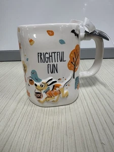 Disney Rae Dunn Pluto FRIGHTFUL FUN” Halloween Mug New - Picture 1 of 4