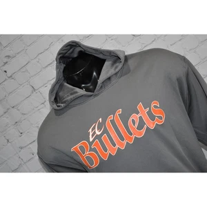 EC Bullets Viaje Softbol Sudadera con Capucha East Cobb Hombres Talla XL Gris Poliéster - Imagen 1 de 6