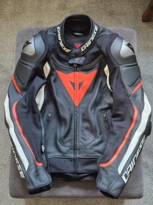 Dainese Perforated Super Speed 3 Jacket Size EU 48 - Black, Red, White. - Image 1 of 4