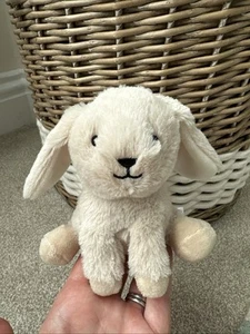 Juguete suave pequeño Sainsburys Home Bunny Rabbit - beige crema nuevo - Imagen 1 de 13