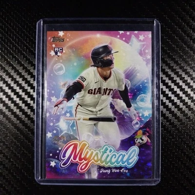 2024 Topps Update Series Baseball #MYS-19 Jung Hoo Lee RC Mystical - Image 1 of 2