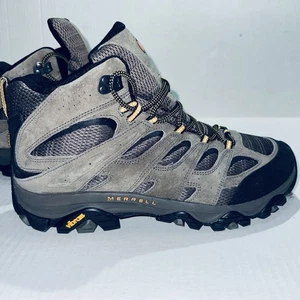 Merrell Herren Moab 3 Wanderschuhe Stiefel Mid Vibram Outdoor Schnürschuhe Walnuss 12,5W - Bild 1 von 12