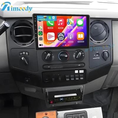 For 2006-2014 Ford F-250 F-350 F-450 Apple Carplay Android 15 Stereo Radio GPS Foto 1 de 4