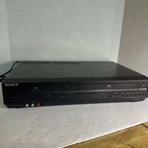 Sony SLV-D281P DVD/VHS Combo Player & Recorder VCR Tested & Working No Remote - Picture 1 of 10