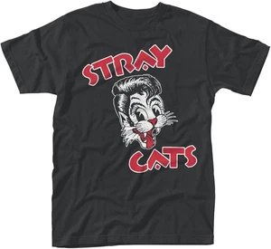 Camiseta De Colección Stray Cats Banda Negra Manga Corta Todas las Tallas S a 45Xl XZ1066 - Imagen 1 de 3