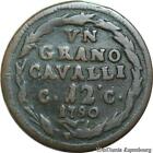 E0231 Italy Napoli 1 Grano 12 Cavalli Ferdinando Iv 1790 P / Cc -> Make Offer