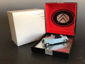 NoRev France 1934 CITROEN TRACTION CABRIOLET 22CV 1:43 Scale Blue Original Box - Foto 1 di 7