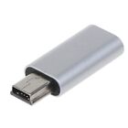 Portable Type C Female to Mini USB Convert Connector for MP3 Players, Cam,