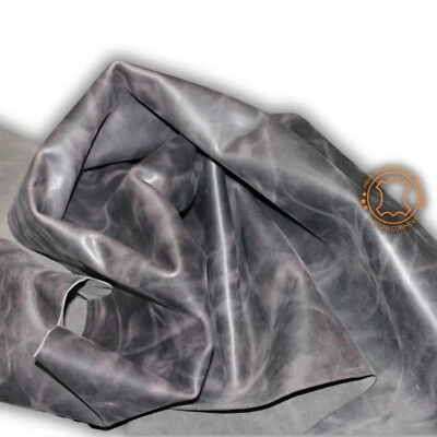 Crazy Horse Chocolate Distressed Leather Hide Thickness 1.6 mm/ 4 oz - Image 1 of 4