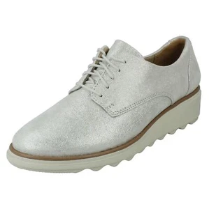 Mujer Clarks Sharon Noel Zapatos Elegantes con Cordones - Imagen 1 de 55