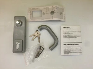 External lever handle with lock for fire exit doors - Outside Acess Device (OAD) - Picture 1 of 1