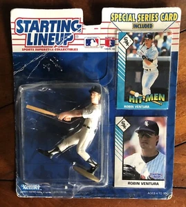 Vintage MLB Starting Lineup Robin Ventura Figure Chicago White Sox 1993 Kenner - Picture 1 of 2