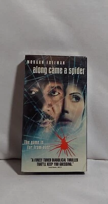 ALONG CAME A SPIDER VHS Non Rental original collected Morgan Freeman Alex Cross - Image 1 of 4