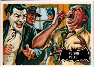 Tarjeta #11 Poison Pellet Batman 1989 Topps (edición de reedición de lujo 1966) - Imagen 1 de 2