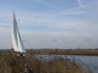 Photo 6X4 Sailing On The Fens Thurne  C2006