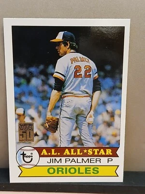 2000 Topps 50 Years Reprint JIM PALMER 28 of 50 Orioles - Image 1 of 2