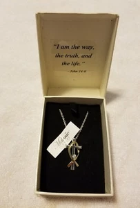 Melanie Jewelry Collection Kreuz mit Kette/Box (neu) - Bild 1 von 4