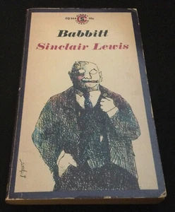 Babbitt by Sinclair Lewis (1961 Signet CQ344 PB) - VG!! - Foto 1 di 5