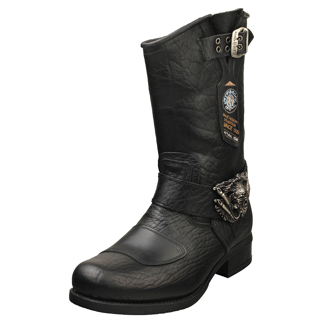 New Rock Zip Leather Upper Boots for Men for Sale | Shop New New Rock Zip Leather Upper Boots for Men for Sale | Shop New