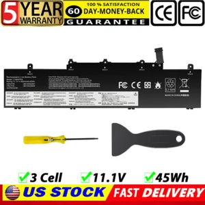 5B10X02606 L19C3PD5 BATT THINKPAD E14 E15 GEN 2 3 SB10X02591 L19M3PD5 SB10X02597 - Picture 1 of 14
