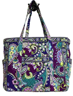 VERA BRADLEY~Get Carried Away Large Tote Bag~Carry On~HEATHER PAISLEY~RARE~NWT!! - Image 1 of 4