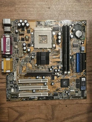 Retro Vintage Gaming ASUS  A7VI-VM Motherboard PCI AGP USB VGA AUDIO + Ram - Image 1 of 4